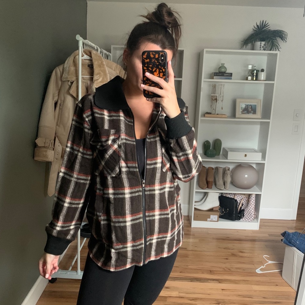 NWT Plaid Jacket
